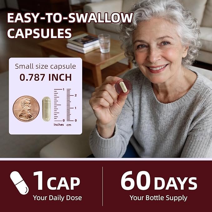 Organic Saffron Extract 88.5mg - Premium Saffron Supplements with L-Theanine & Magnesium, Standardized Saffron Formula with Black Pepper for Absorption, 60 Vegan Capsules